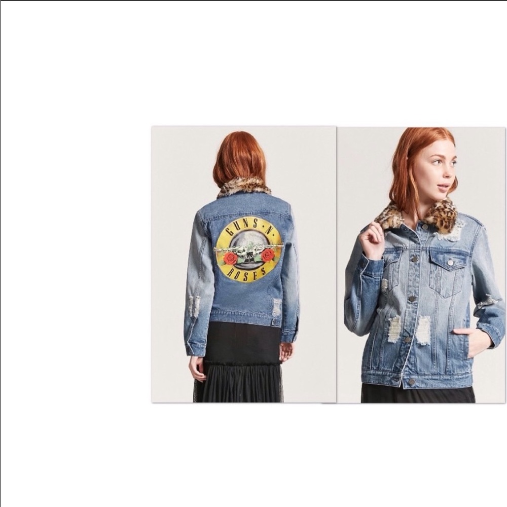 Guns N Roses 🌹 Denim Jacket - Picture 5 of 5